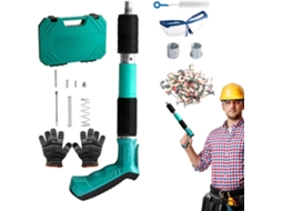 Kit De Pistola De Pregos - Ferramenta Elétrica Portátil Pequena Para Pregar Em Concreto E Fixar Paredes