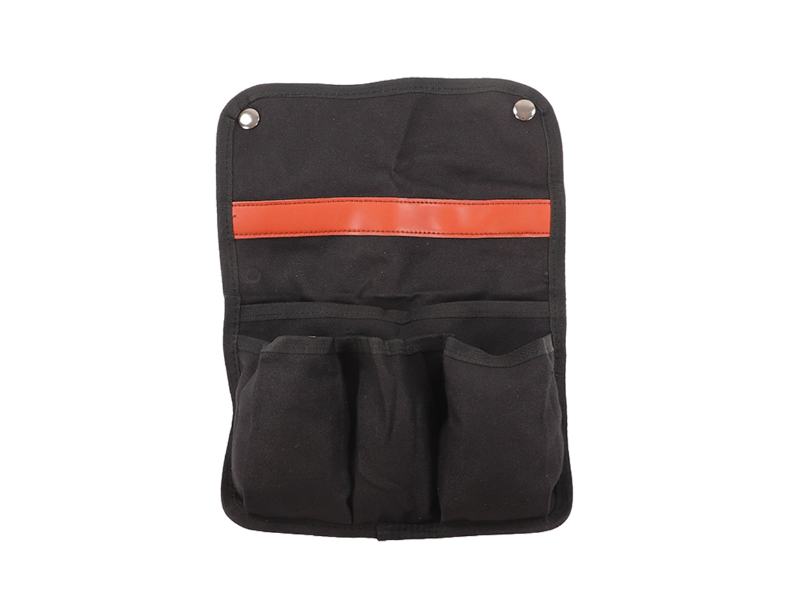 Organizador Lateral para Silla Multifuncional Bolsa de Armazém para Camping Praia Preto