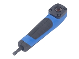 Adaptador de parafusadeira angular Retto 1/4 Polegada com 10 brocas para reparos e trabalhos