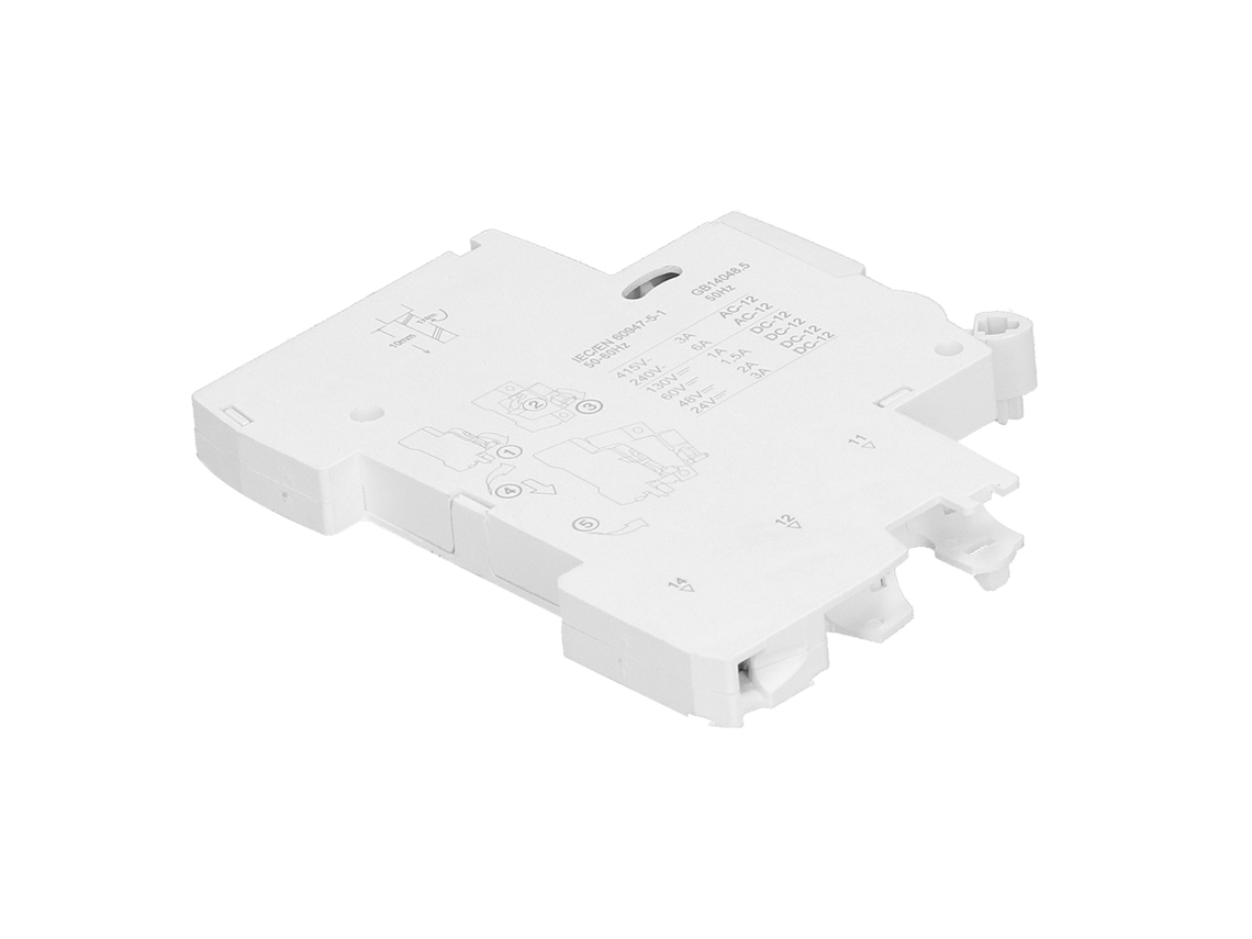 Laxiscreed Disjuntor Auxiliar 1no+1nc Compatível Com Várias Tensões Para Proteção Elétrica Segura