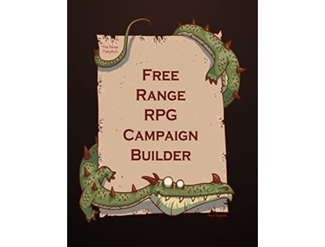 Livro Free Range RPG Campaign Builder de Amy Kaplan (Inglês)