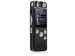 Gravador De Áudio Digital Ativado Por Voz Profissional Usb Pen Recording Pcm Support Tf Card Yizhood (preto)
