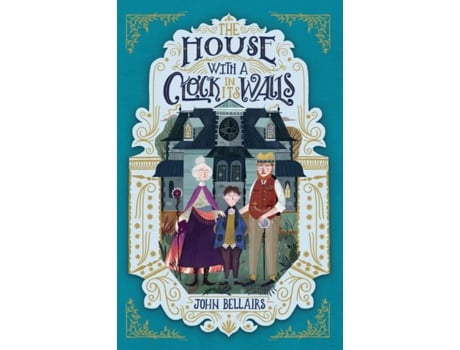 Livro the house with a clock in its walls de john bellairs (inglês)