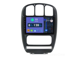 Auto Rádio Carro Bluetooth Autoradio 8GB RAM 128G ROM CarPlay GPS RoverOne para Dodge Caravan 4 para Chrysler Voyager Town Country 2000-2007