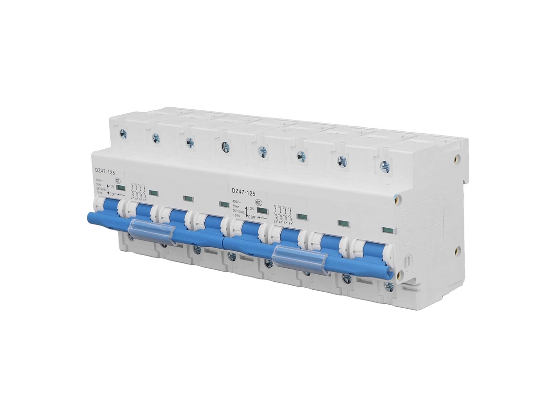 Laxiscreed Disjuntor Mini Interligado Ac 400v Com Comutador Manual Para Duas Fontes De Energia