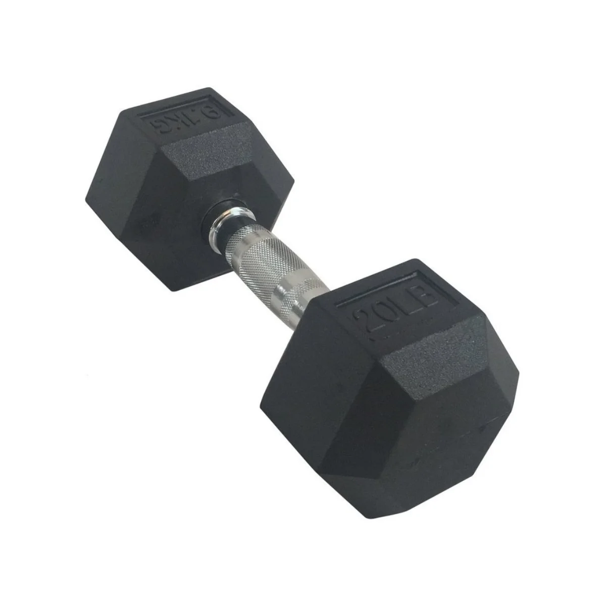 Haltere Hexagonal De Borracha Por Peça 50 Quilos Torque Usa