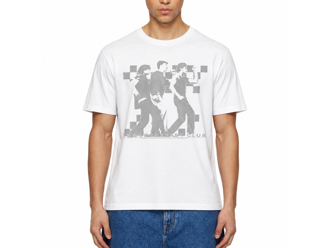 Rockinstone Breakfast Club Movie Waddle White Adult T-shirt Size:xxxl