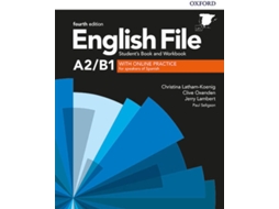 Livro English File 4th Edition A2/B1. Students Book and Workbook without Key Pack de Christina Latham-Koenig, Clive Oxenden et al. (Espanhol)