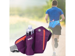 Garrafa de água multifuncional para esportes ao ar livre, bolsa de cintura para corrida para homens e mulheres, bolsa de cintura Slowmoose.