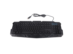Aetheria teclado Gamer com Fio 104 Teclas Retroiluminação 3 Cores Ajustável para Win7/8/vista/xp/2000/osx 10.2