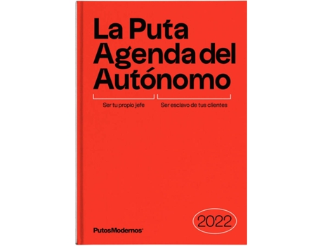 Livro La Puta Agenda Del Autónomo 2022 de Aa.Vv (Espanhol)