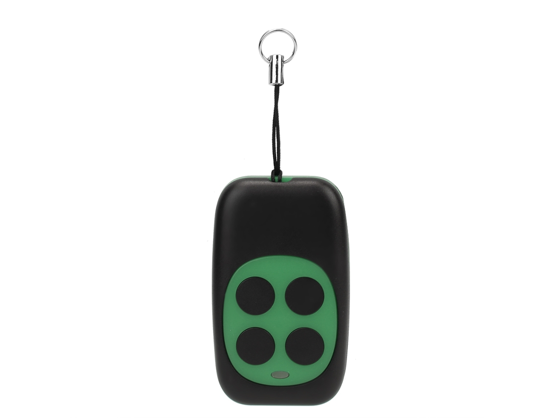 Controle remoto Semi-Fio para porta de garagem com função de cópia, ampla adaptação de frequência e cópia segura.