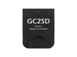 Adaptador De Cartão Gc2sd Para Sd, Adaptador De Cartão De Memória Tf, Leitor De Cartão Para Console De Jogos Hengjian (a)