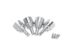 Conjunto de 4 Peças Hbx 2996a 2996 Fc610 1/10 Rc Car Parts Metal Differential Cup Vehicles Models Spare Accessories T2115 MDUG