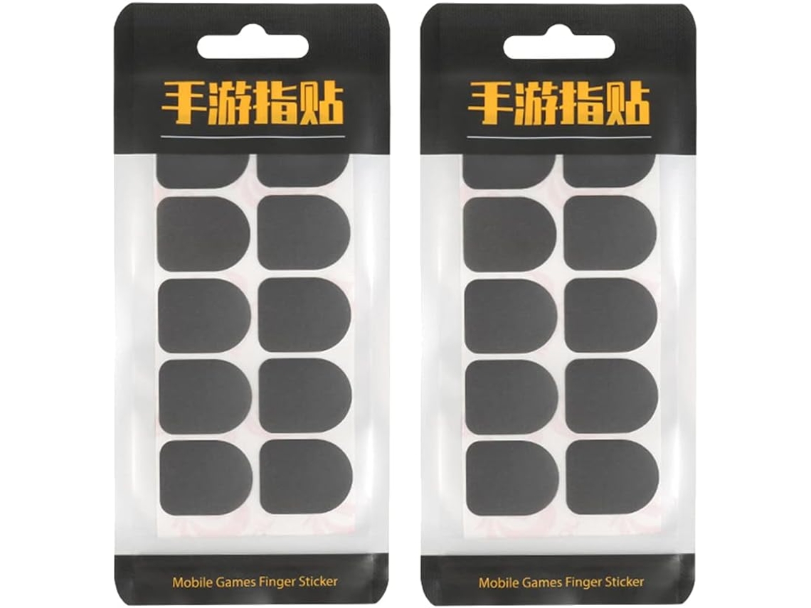 Adesivos De Fibra Carbono Para Jogos Popetpop, Conjunto De 20 Peças, Resistentes Ao Suor E Antiderrapantes, Protetores
