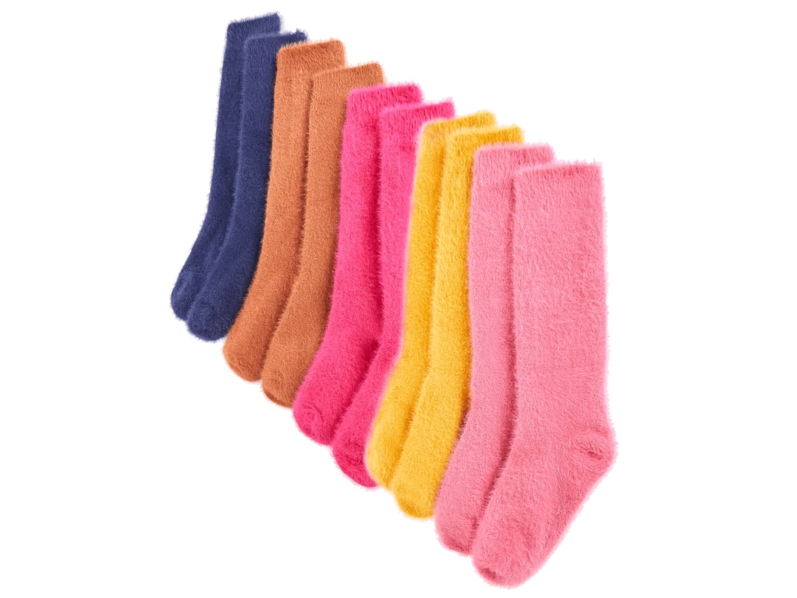 Meias Para Criança 5 Pares Ue 23-26