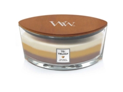 Vela Pot Vidro Bege Woodwick 76904e