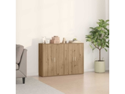 Vidaxl Buffet 2 Pcs Carvalho Artesanal 60 X 31 X 84 Cm
