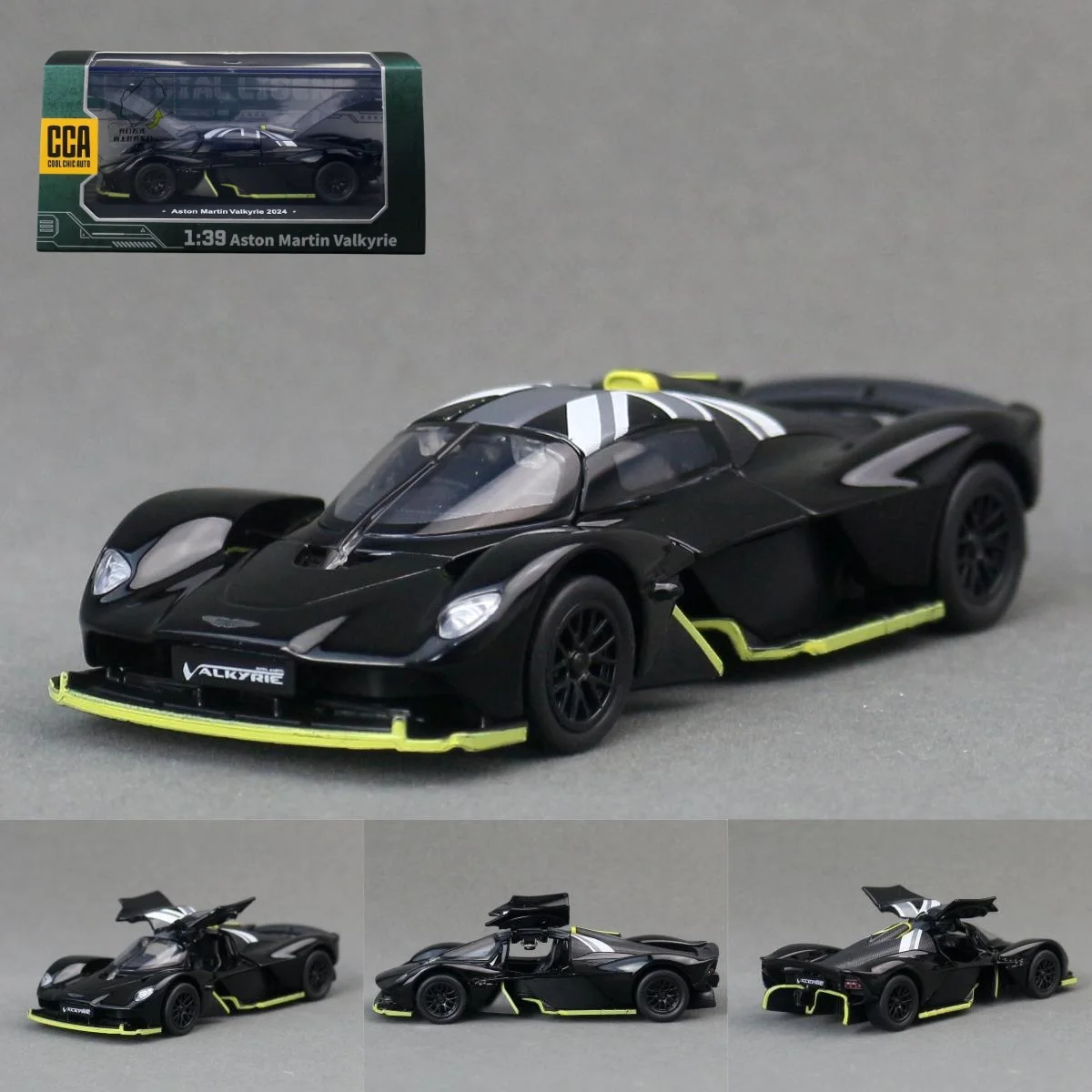(preto) Miniatura De Carro Supercarro Em Escala 1:39 E Modelo De Carro De Brinquedo