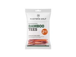 Lurelia Tees De Golfe Graduados De Bambu 70 Mm Masters, Laranja (pacote Com 20)