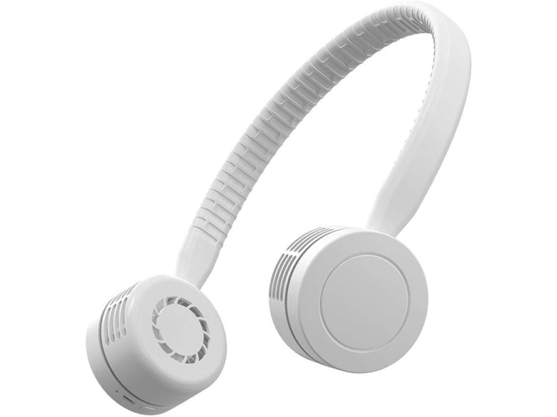 Mini ventilador de pescoço dobrável com USB, aromaterapia, esportes, relaxamento S/MARCA
