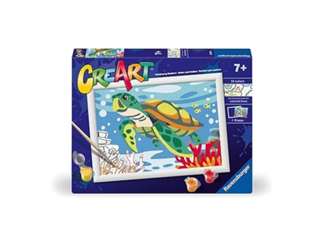 Ravensburger Creart Serie D Tortuga Marina Pintar Por Números 23974 P25ravensburger