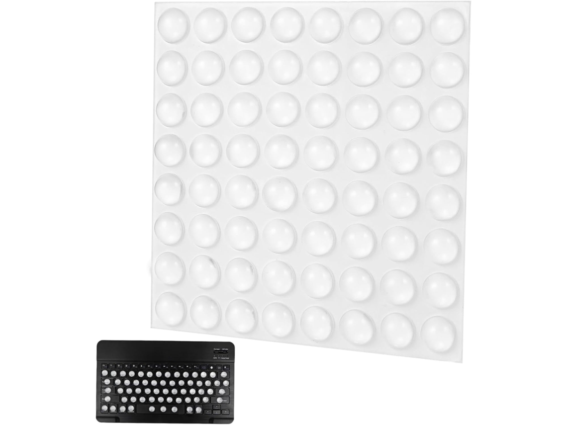 Adesivos De Silicone Transparente Para Teclado Com Proteção Para Unhas Compridas, Acessórios Femininos, Macios E Duráveis. Gokoco