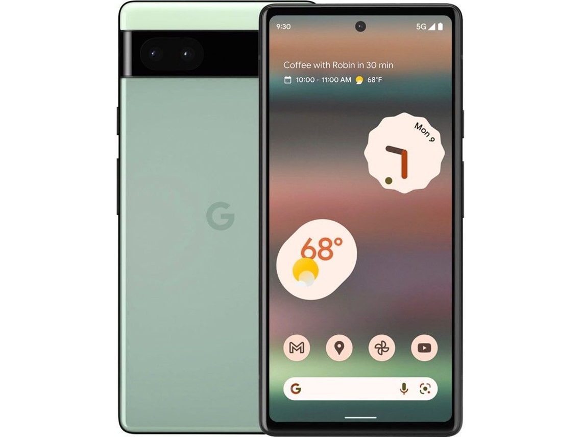 Smartphone GOOGLE Pixel 6a 5G (Recondicionado Sinais de Uso - 128 GB - Verde)