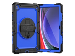 Capa Para Tablet Lurelia, Para Samsung Galaxy Tab A9 Plus 10.5 X210/x216 De Silicone, Azul Escuro, Proteção Antiquedas