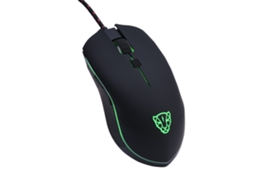Rato Gamer Com Fio Usb Profissional 4000dpi Com Iluminação Rgb Ergonômico Para Windows