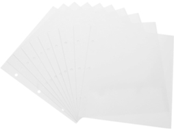 Milisten Recharge Photo Autocollante Para Álbum De Fotos 6 Pouces 10 Feuilles A 3 Trous En Pvc Et Papier Para