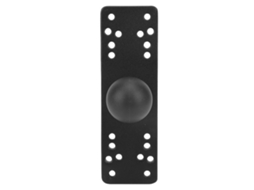 Fish Finder Fixed Bracket, Universal Hole Installation, Aluminum Alloy Ball Head Base