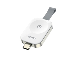 Apple Watch TOTUDESIGN Watch carregador magnético sem fio, interface: USB-C / Type-C (branco)