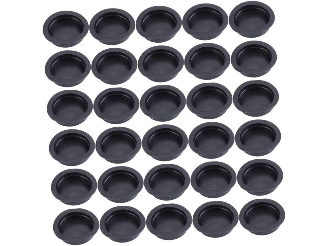Tampa De Fundo Camada Única Para Cofrinho E Figura Gesso, 100 Peças Pretas