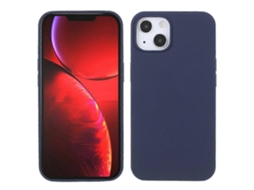 Capa Traseira De Silicone Sólido À Prova De Choque Para Iphone 15 Plus
