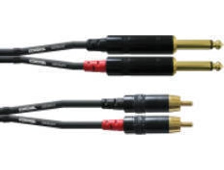 Adaptador CORDIAL CFU 1.5 PC (Jack 6.3mm - Preto)