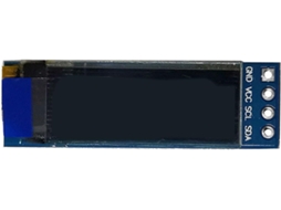 Quadro Branco Oled Compacto De 2,3 Cm Com Resolução Nítida 128 X 32