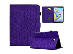 Capa Protetora De Couro Pu Compatível Com Samsung Galaxy Tab A 10.5 (2018) T590 T595 Com Compartimento Para Cartão.