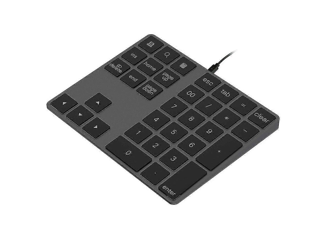 Teclados Numéricos De 34 Teclas, Teclado Numérico Com Fio Everley891