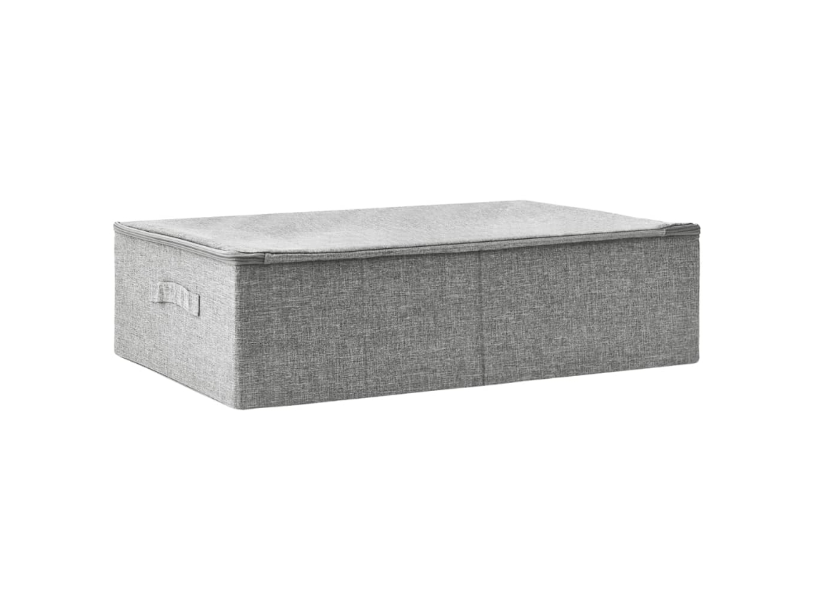 Storage Box, Storage Boxes Vidaxl Cinzeto Tecido (n/a)