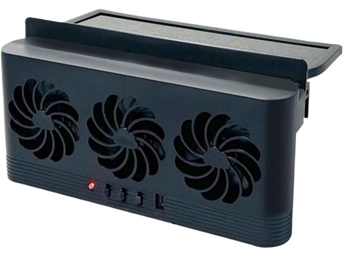 Ventilador De Janela Para Carro, Circulador De Ar Solar, Ferramenta De Resfriamento Automotivo, Portátil Com Três