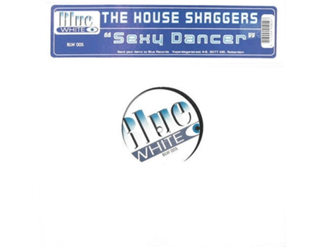Vinil Sexy Dancer Blue White