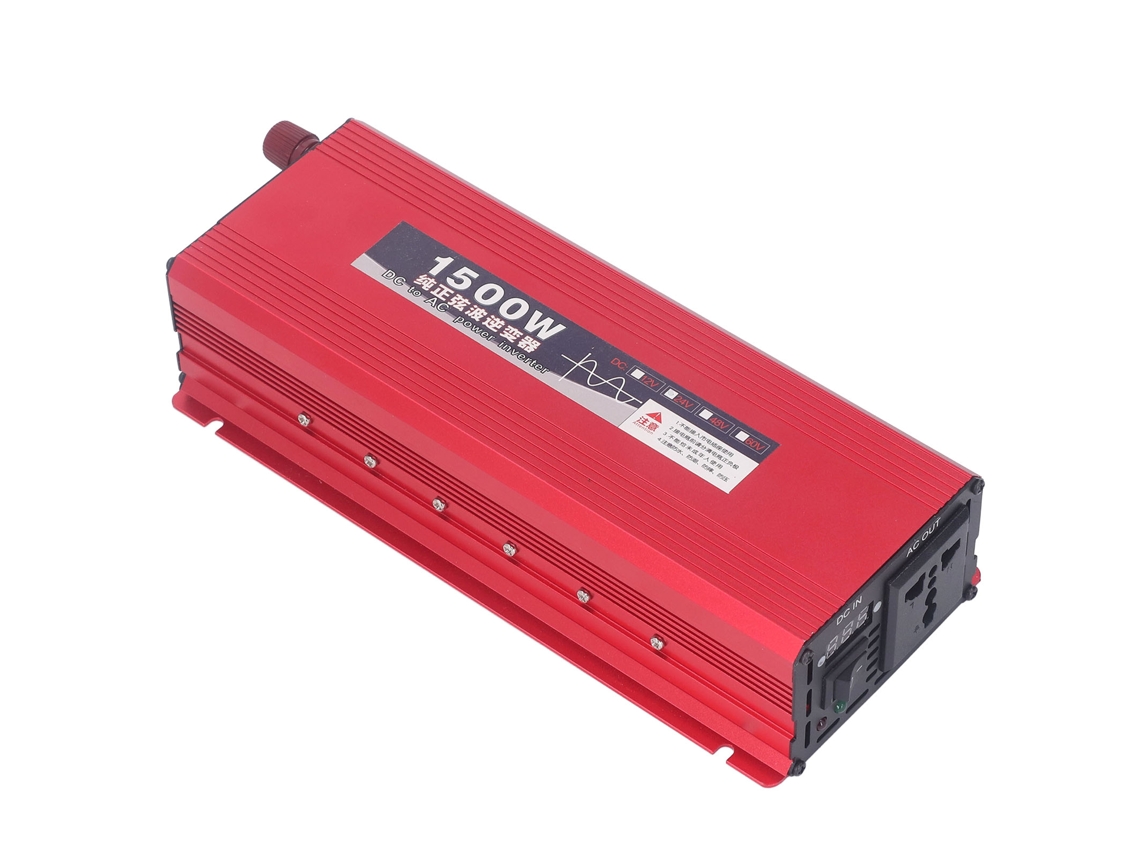 Laxiscreed Inversor De Energia 1500w Com Display Led E Controle Remoto