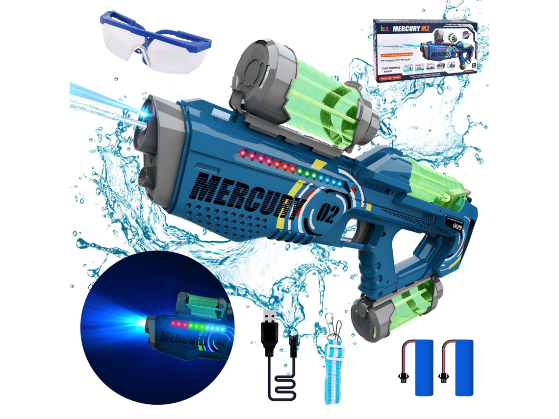 Pistola de Água Elétrica com Alcance AQUAFORGE