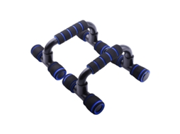 Suporte Para Flexões Mdug Azul Antiderrapante, Ideal Para Exercícios De Flexão Em Casa.