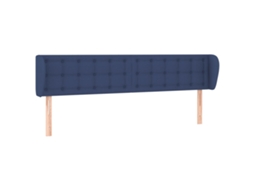 Headboard, Headboards Vidaxl Azul Tecido (163 X 23 X 78/88 Cm)