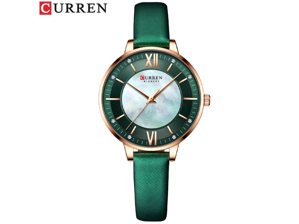 Relógio Feminino De Quartzo Com Diamantes, Moderno E Elegante, Para Uso Casual.