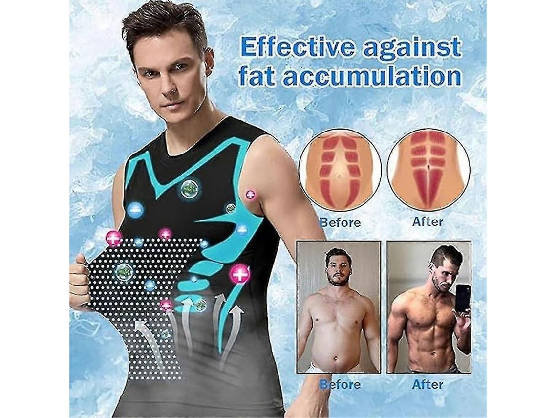 Colete Corretor De Postura Menionic Tourmalina - Conforto, Apoio E Alivio De Dor Para Homens E Mulheres 3 Pcs Mistura A