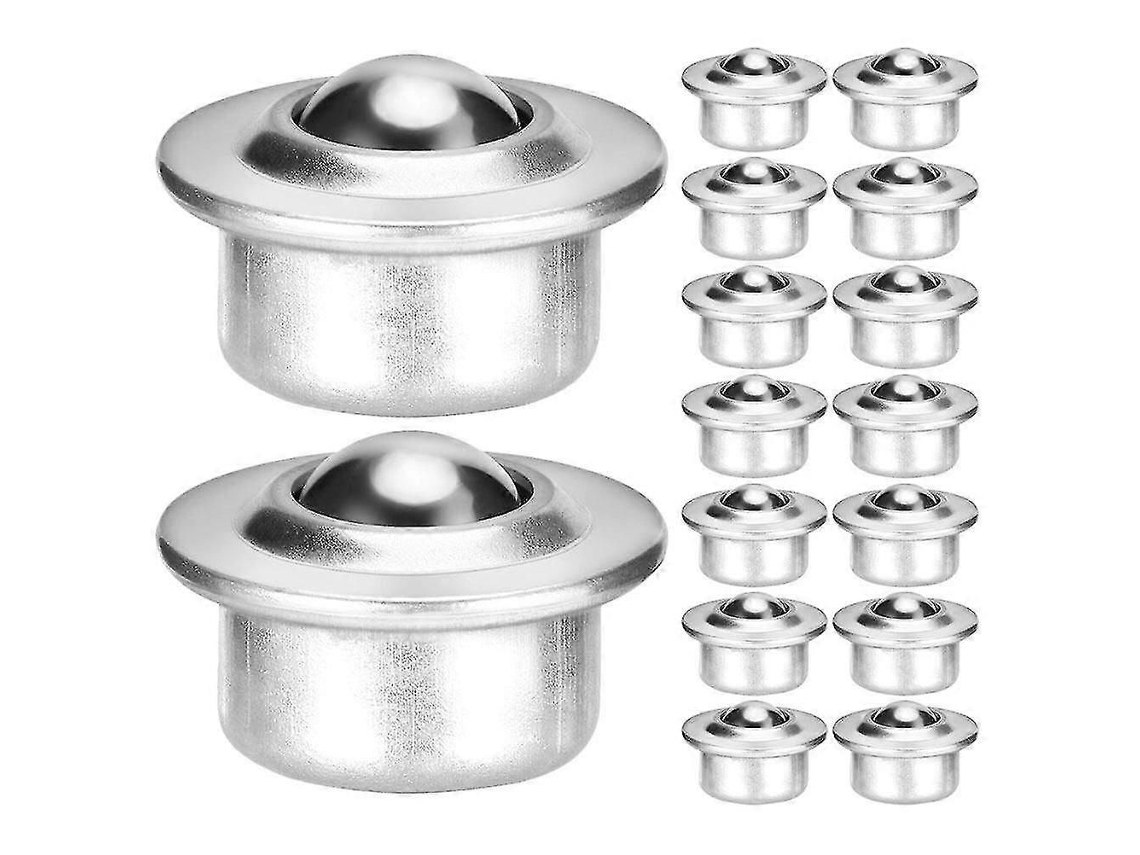 16 Rolamentos Esféricos De 5/8 Polegadas Para Rodízios De Móveis, Giro Suave