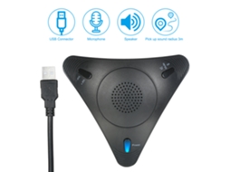 Microfone Usb Para Computador Com Alto-falante Integrado, Controle De Volume E Mudo, Plug Play Para Pc/notebook, Reuniões E Gravações